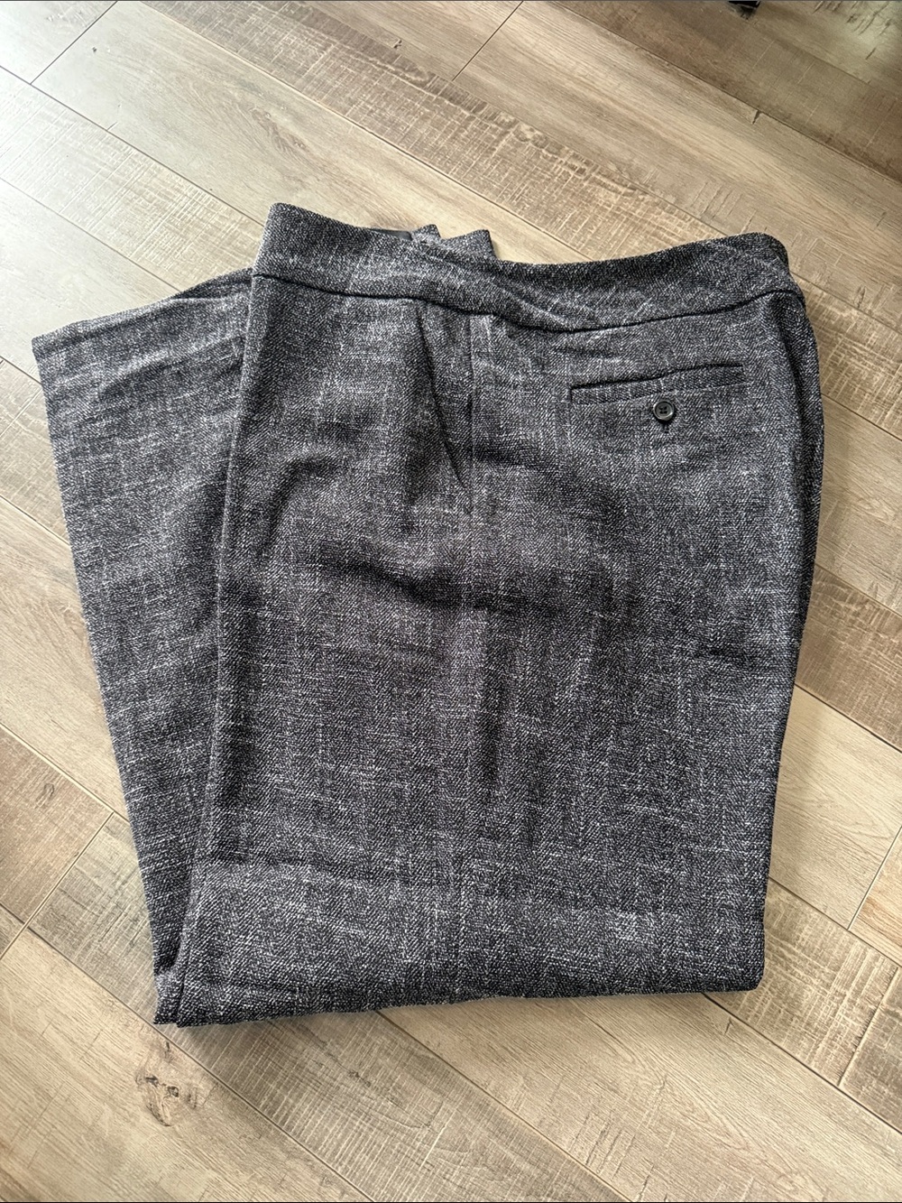 The Limited Black with White Specks Dress Pants - Lexie Fit